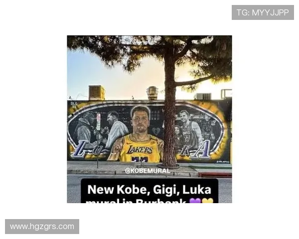 洛杉矶街头艺术家献上东契奇壁画揭示卢卡时代的崛起与未来篮球传奇